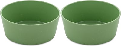 Kom, 0.89 L, Set van 2, Organic, Blad Groen - Koziol | Connect Bowl