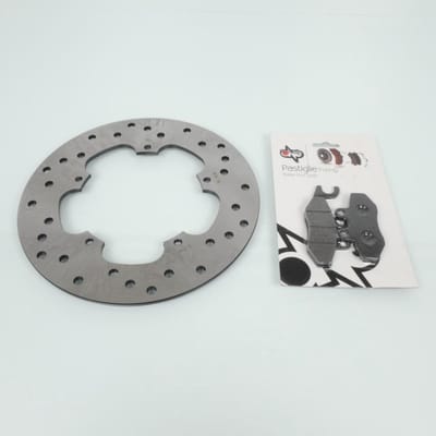één schijfset achterrem voor gilera 250 nexus eu3 scooter 2006 tot 2007