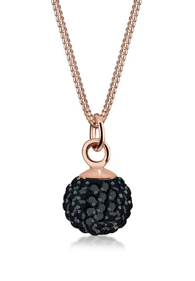 Elli - Halsketting - Dames Bal Kristal in 925 Sterling zilver - Dames
