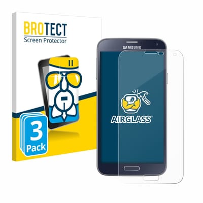 Screenprotector 3 Stuks voor Samsung Galaxy S5 / S5 Neo Beschermglas transparant