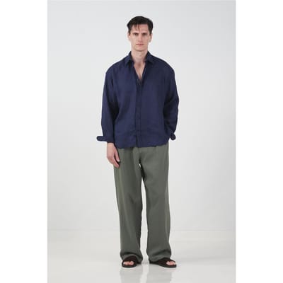 Oversized Overhemd met Kraag