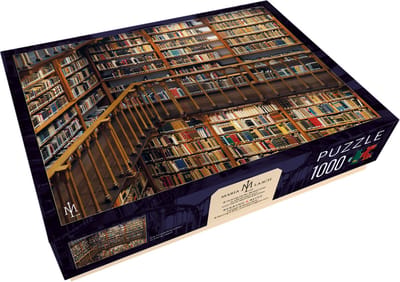 Bekking & Blitz - Puzzel - 1.000 stukjes - Kunst - De kloosterbibliotheek - Die Klosterbibliothek - Maria Laach
