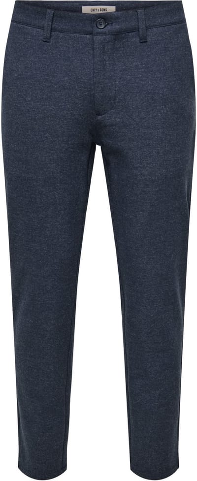 Only & Sons Heren Chino Broek slim Blauw 34W / 32L Volwassenen