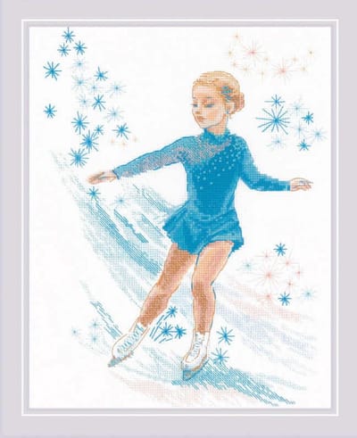 RIOLIS Figure Skating borduren (pakket) 2202