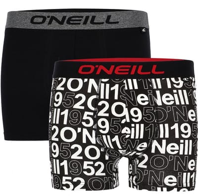 O'Neill - 4-Pack - Uni Boxershorts - Zacht Stretchkatoen - Heren - zwart - L - 900892