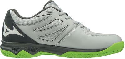 Mizuno Lightning Star Z5  Sportschoenen - Maat 32.5 - Unisex - grijs/donkergrijs/lime groen