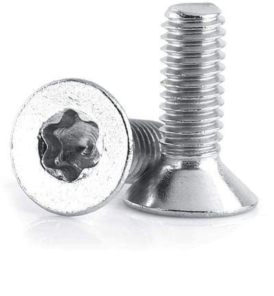 Dailygoods- Platte Kopschroeven 50 Stuks - Roestvrij Staal - M4 x 8/10/12/16/20/25/30 mm - Sterschroeven - Ideaal voor Gesloten Ruimtes - Corrosiebestendig - Schroeven