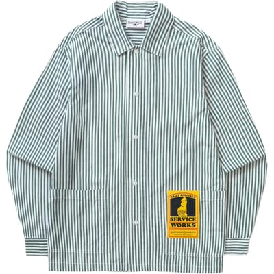 Overhemd Service Works Poplin Waiter
