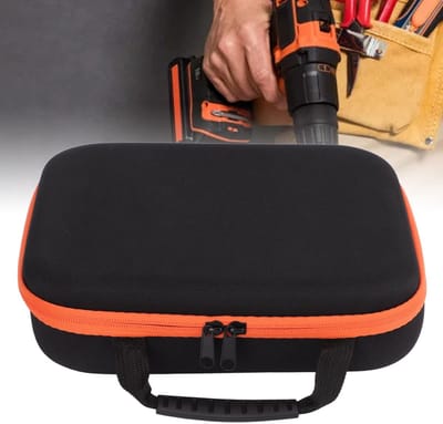 Dailygoods - Gereedschapskoffer voor motorfiets - Gereedschapstas - Krasbestendig Oxford-weefsel - Klein formaat - Opbergen van boormachines - Ideaal...