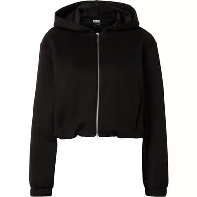Urban Classics - Scuba Vest met capuchon - XS - Zwart