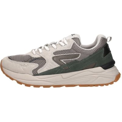 HUB Grid-w Sneakers - Dames - Beige - Maat 37