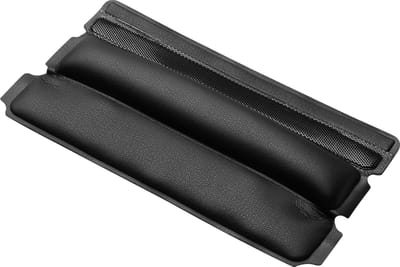 kwmobile band voor koptelefoon - geschikt voor BoseQuietcomfort 35 / QC35 wireless II - Hoofdband cover van kunstleer - In zwart