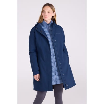 Mountain Warehouse Dames/Dames Alaska Lange 3 in 1 Jas (Donkerblauw)