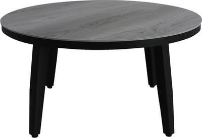 Bijzettafel Mykonos ø58cm | Grey | Aluminium & Kunststof | Normin