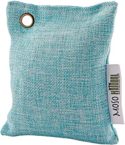 Moso Natural - Air Purifying Bag - Geurvreter - Geurloos - 100% Natuurlijk - Koelkast - Bamboe Luchtreiniger