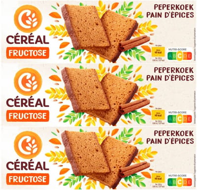 Céréal Ontbijtkoek - 3 x 300 gr - Voordeelverpakking