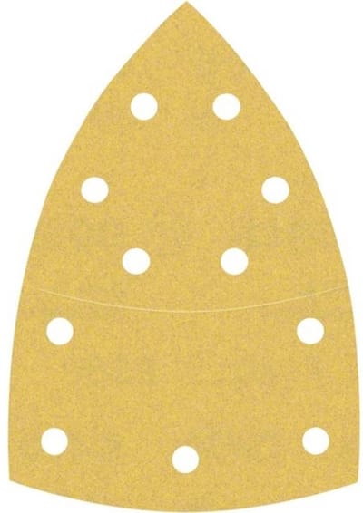 Bosch Accessories 2608901653 Schuurpapier voor multischuurmachine Korrelgrootte (num) 240 (l x b) 93 mm x 102 mm 10 stu