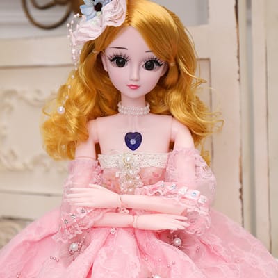 60 cm/Grote Collector's Edition Prinses ModePop/Meisje Simulatie Set Belita