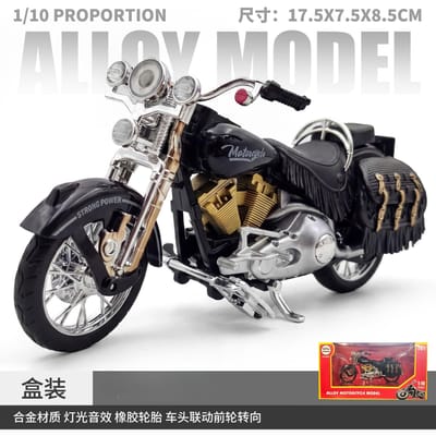1:10 legering Sport Cruise Motorfiets Model Diecast Straatrace Motorfiets Model Kinder Cadeau
