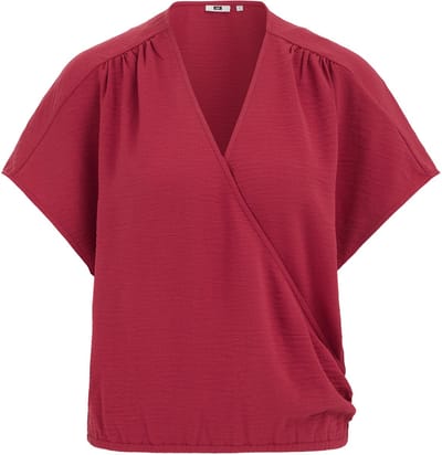 WE Fashion Dames blouse met overslag