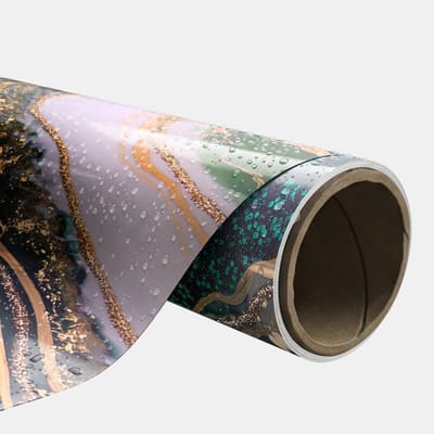Waterdichte zelfklevende rol - Afwasbare werkbladsticker - SMARAGD EPOXY - 60x200cm