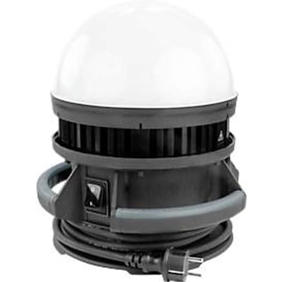 Ansmann Ball Light LED werklamp, 100 W, 11500 lm, 6500 K, 360°, IP54, geïntegreerd stopcontact, ophanghaak, kabellengte 5 m, kunststof