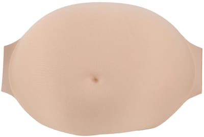 Dailygoods- Nepzwangerschapsbuik Lichtgewicht - Realistisch Kostuum - Traagschuim - Klittenbandsluiting - Ademend - Comfortabele Pasvorm
