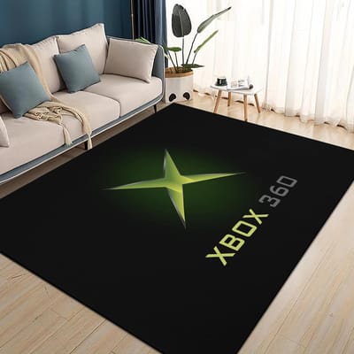 27 Stijl Nieuwe Xbox Gaming Gamer Logo Gamer Vloerkleed Tapijt voor Woonkamer Slaapkamer Huisdecoratie, Kinderen Spelen Antislip voor Bank Deurmat 40x60cm( 15x23in )