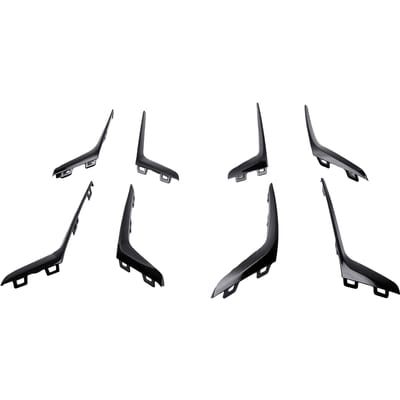 8 STuks Voorbumper Bovenste Onderste Grille Sierlijst Vervanging voor 3 Serie G20 Standaard Pre LCI 2019 2022 51117471521 gray
