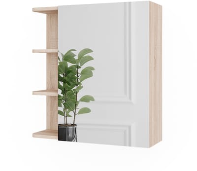 Vicco Fynn Spiegelkast – 62 x 64 cm Sonoma