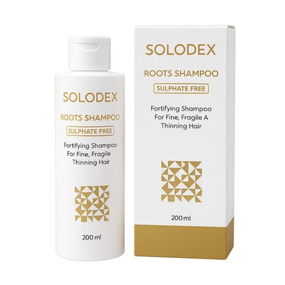 Solodex Roots Shampoo – Medicinale Sulfaatvrije Premium Shampoo - Tegen Haaruitval & Voor Haargroei - 200ml