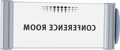 Wandbord Grijs - Naambordje Huis - Personaliseren Huis - Dubbelzijdig Gebruik - 1/3 A4 Formaat