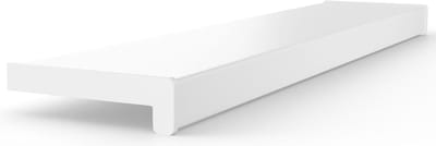 Vensterbank PVC - Binnen vensterbank - Woonkamer decoratie - Vocht en temperatuur bestendig - 30 x 160 cm - Wit