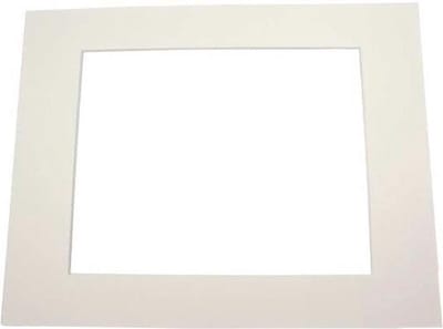 Passepartout Crême Formaat 20,3x25,4cm (25 stuks)