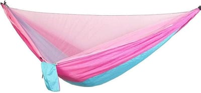 Camping Hangmat - Dubbele & Single - Buiten Ontspannen - Inclusief Boombanden - 290x140cm - F