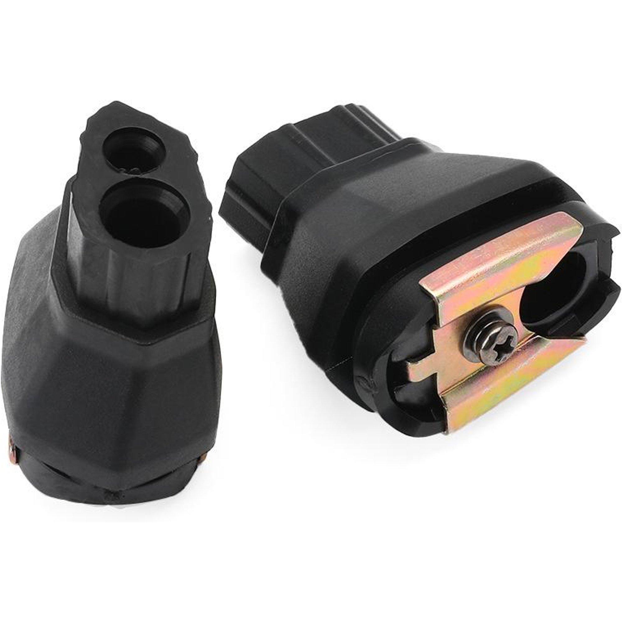 2x Richtingaanwijzer Basis Houder voor KAWASAKI Z125 Z250 Z300 Z400 VERSYS-X 300 black
