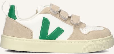 VEJA Small V-10 Sneakers - Jongens - Beige - Maat 34