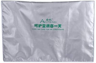 Dailygoods- Airconditioninghoes Waterdicht - Stofdicht - Zilver - Polyester - Buitenunit - Corrosiebescherming - Eenvoudig te reinigen - Aircohoes