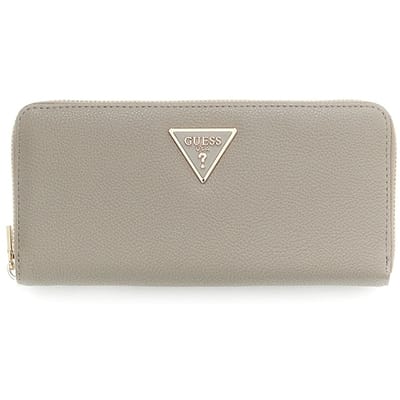 GUESS portemonnee Laurel II SLG Large Zip Around Wallet Dark Taupe