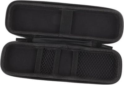 Tandenborstel Opbergdoos - Reisdoos - Hygiënisch Opbergen - Speciaal Ontworpen - 20.5 cm - Zwart