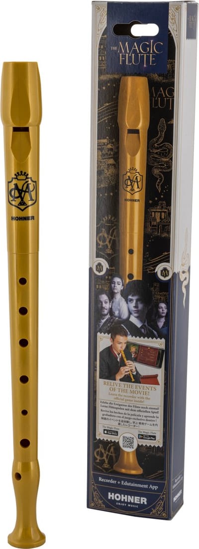 HOHNER blokfluit, Melody Line, "THE MAGIC FLUTE", Duitse vingerzetting, uit één stuk, kunststof