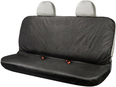 Autostoelhoezen - Achterbankhoezen - Stoelbeschermers - Waterdicht en antislip - Stoelhoezen voor vrachtwagens - Universele zwarte bestelwagenstoelhoezen - Geschikt voor de achterbank van auto's - 150x60×80cm - Zwart - 1 stuk