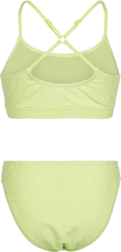 Brunotti - Sofia-Chevron - Bikini Set Daiquiri Green - Sportieve Bikini Set Meisjes - Verstelbare Bandjes - 128