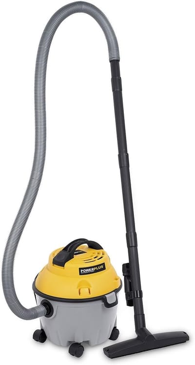 Nat-droogstofzuiger - Allesreiniger - Veelzijdig schoonmaken - 10 Liter tank - 800 Watt - Zwart Grijs Geel