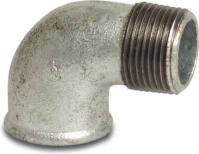 Profec Nr. 92 - Gegalvaniseerde knie 90° 1/2x1/2