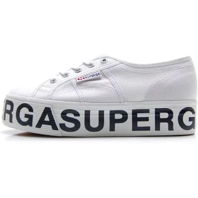 Damestrainers Superga Cotw Outsole Lettering