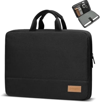Thijox - Laptophoes 15-16 inch, Waterbestendige Draagtas met 4-laagse Bescherming, Geschikt voor MacBook, HP, Dell, Lenovo, Asus, TSA Laptop Sleeve, I