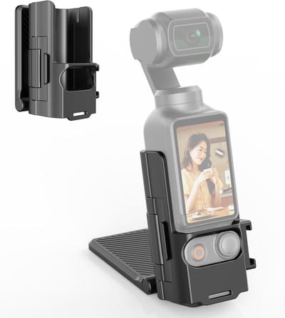 Vouwbare Magnetische Bevestiging voor Osmo Pocket 3, Verstelbare Desktop Stand, Action Cam Accessoires en Clamp Adapter