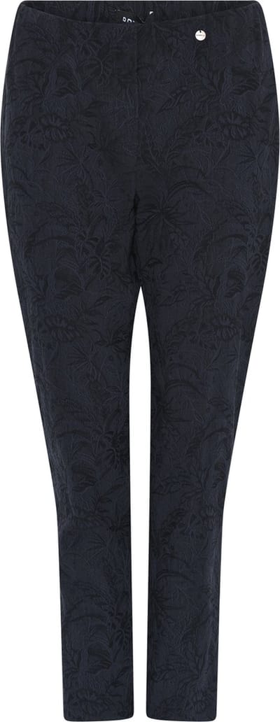 Robell - Model Bella 09 - 7/8 Marine Jacquard - EU38