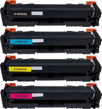 Toner Multipack Geschikt voor HP 216A | 4 Kleuren - Geschikt voor Color LaserJet Pro M155a - M155nw - M182nw - MFP M182fw - M182n - M183fw - 216A - W2410A W2411A - W2412A - W2413A